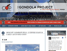 Tablet Screenshot of gondolaproject.com